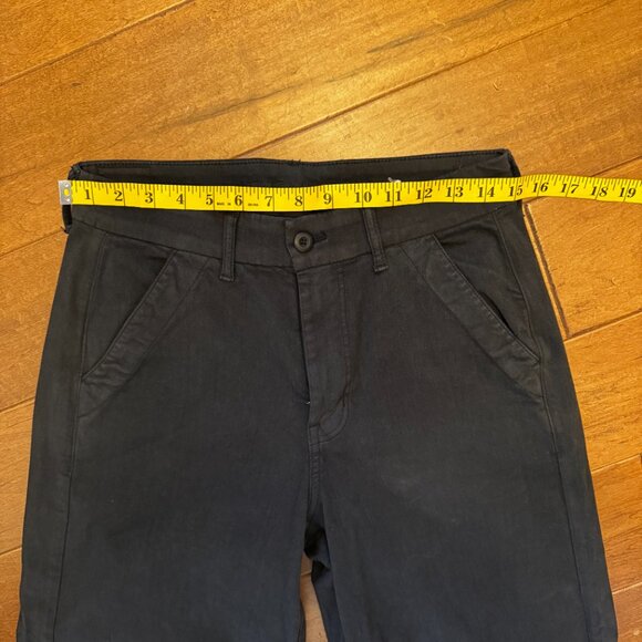 American Eagle Dark Charcoal Wide Leg Pants – Size 6 Long - Picture 5 of 10